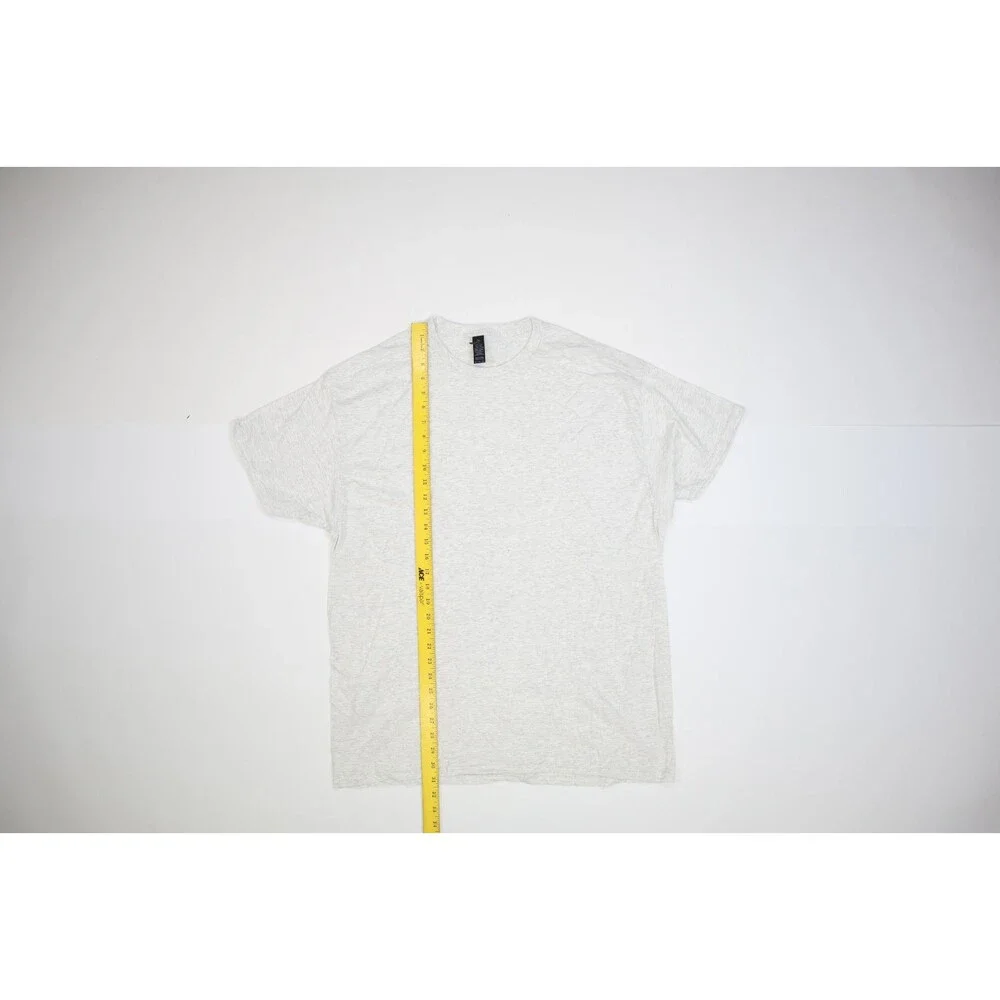 Gildan Light Cotton Blank Short Sleeve Plain Ash Grey T-Shirt Mens XL Lot Of 12 - Picture 3 of 9